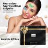 imageUnder Eye Patches 28 Pairs 4 Colors Eye Masks Gift Set for Dark Circles Puffy Eyes Undereye Bags and Wrinkles Puffiness Skin Care Gift Set for Bachelorette Party FavorsGift Set 28 Pairs