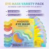 imageRetinol Under Eye Patches 24 Pairs Purple Eye Masks for Dark Circles Puffy Eyes ampamp Wrinkles Firming Collagen Eye Patches Vegan CrueltyFree Skincare Gifts for Her8 Colors 24 pairs