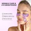 imageRetinol Under Eye Patches 24 Pairs Purple Eye Masks for Dark Circles Puffy Eyes ampamp Wrinkles Firming Collagen Eye Patches Vegan CrueltyFree Skincare Gifts for HerPurple 24 Pairs